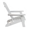 Flash Furniture All-Weather Folding Adirondack Chair in White JJ-C14505-WH-GG - alternate 9